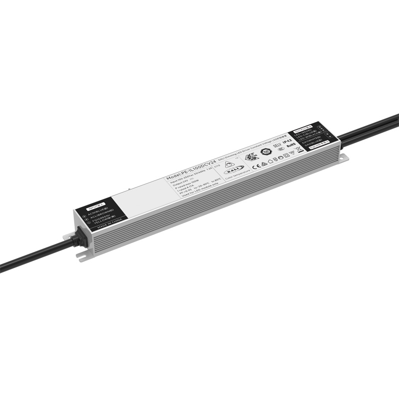 100W कॉन्स्टंट व्होल्टेज DALI CCT Dimmable LED ड्रायव्हर