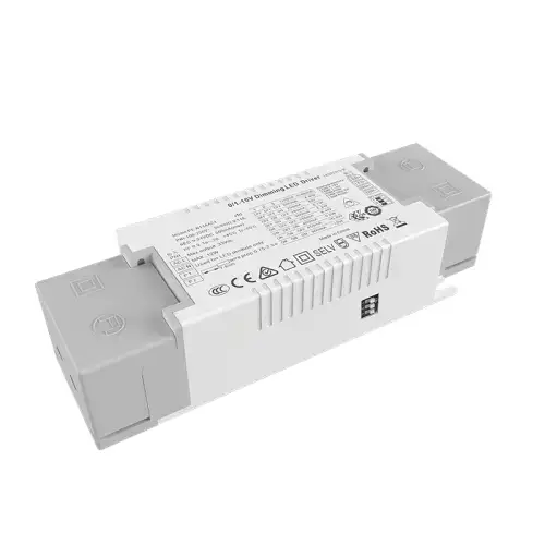 10W स्थिर वर्तमान 0/1-10V CCT डिम करण्यायोग्य एलईडी ड्रायव्हर