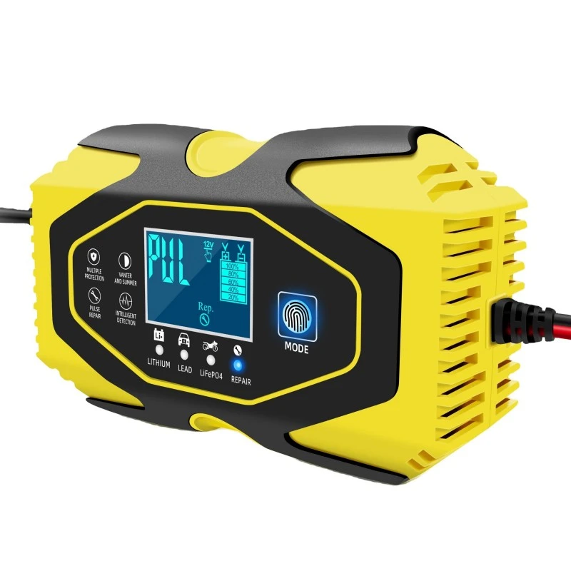 12V 24V मोटरसायकल कार बॅटरी चार्जर