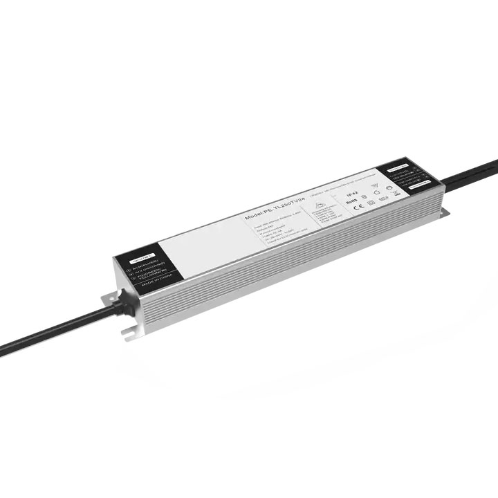 250W कॉन्स्टंट व्होल्टेज ट्रायक डिममेबल एलईडी ड्रायव्हर