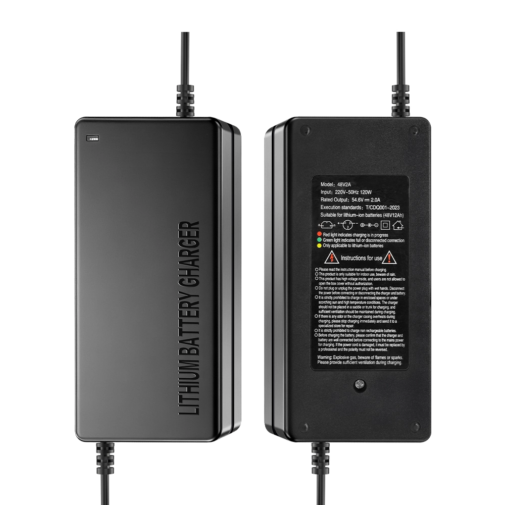48V 120W लिथियम बॅटरी चार्जर