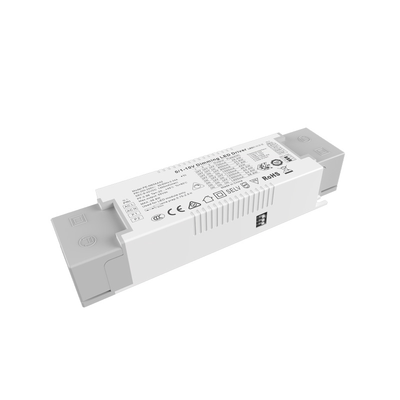 60W सतत चालू 0-10V Dimmable LED ड्रायव्हर